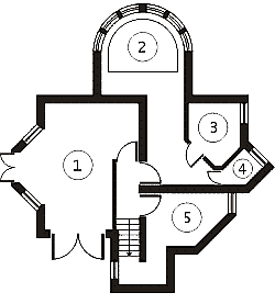 B-04-VD - План
цокольного этажа
