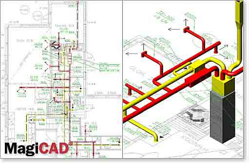 MagiCAD - система проектирования инженерных систем здания