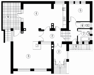 C-07-VD - План первого этажа